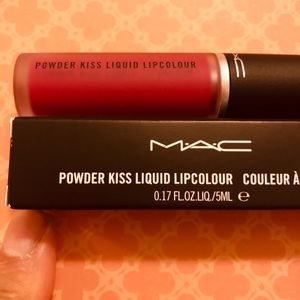MAC powder kiss liquid lip color